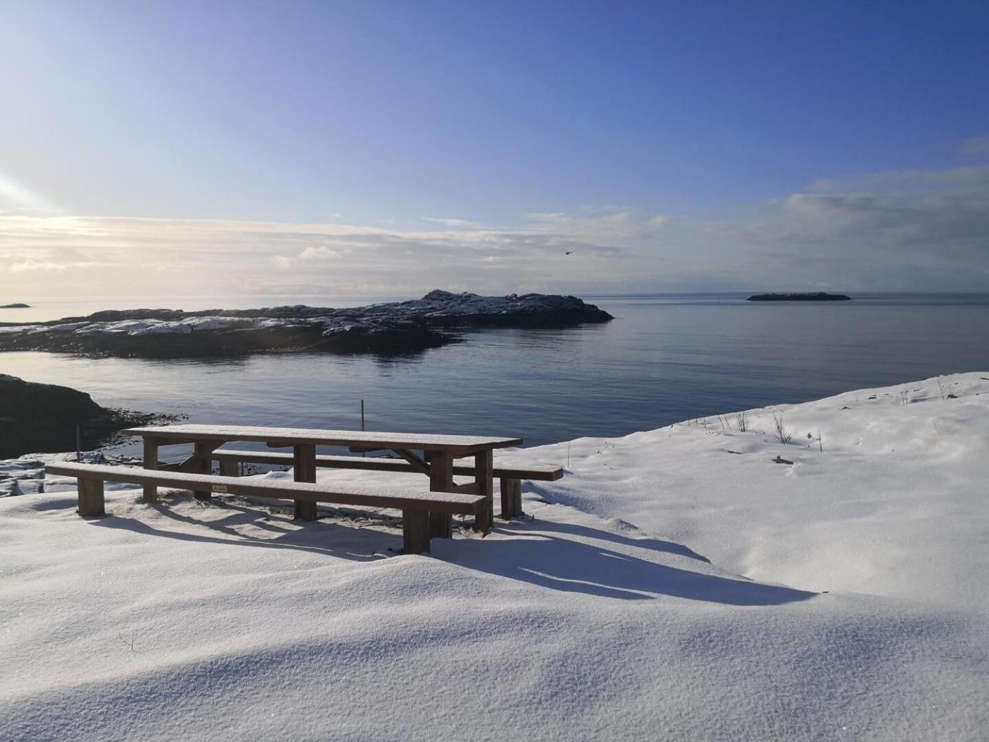 House With Amazing View & Location In Tind Ferienhaus Sørvågen